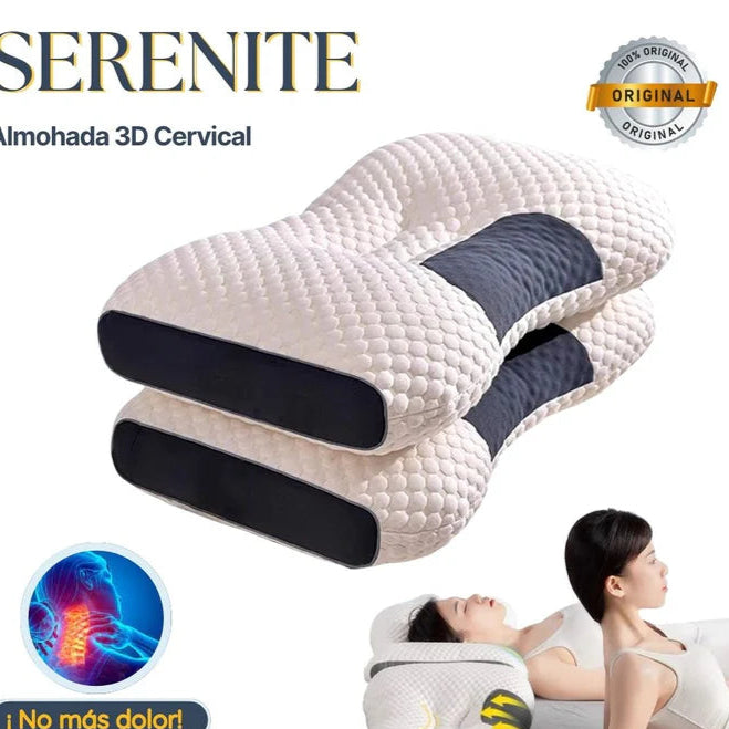 Almohada Ortopédica 3D Con alineación cervical perfecta